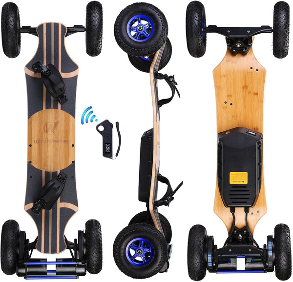 Windseeker Off Road All Terrain Electric Longboard  Electric Skateboard